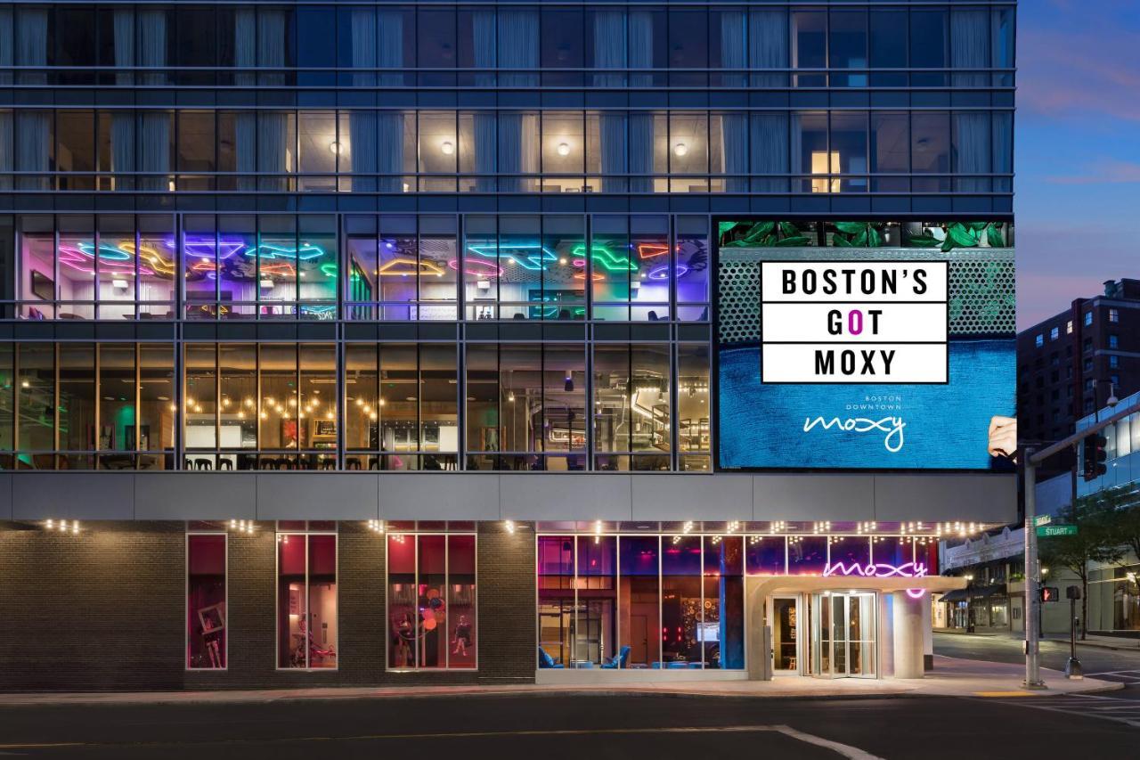 Moxy Boston Downtown Hotel Exterior foto